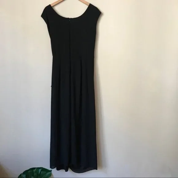 Jeffrey & Dara Vintage Evening Gown Women's Size 12 Black - Picture 6 of 10